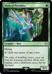 Birds of Paradise Magic Lord of the Rings Commander Prices