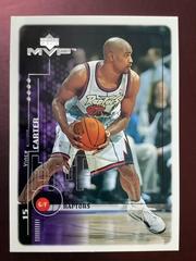 Vince Carter #155 Basketball Cards 1999 Upper Deck MVP Prices