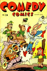 Comedy Comics #24 (1944) Comic Books Comedy Comics Prices