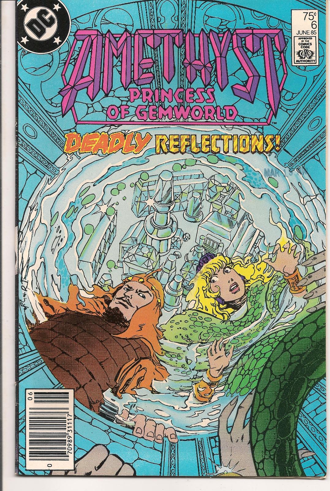 Amethyst, Princess Of Gemworld [Newsstand] #6 (1985) Comic Books Amethyst, Princess of Gemworld