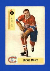 Dickie Moore #8 Hockey Cards 1958 Parkhurst Prices