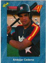 Andujar Cedeno #T43 Baseball Cards 1991 Classic Prices