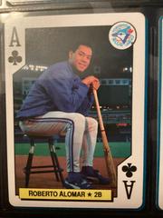 Roberto Alomar [Ace of Clubs] Baseball Cards 1992 U.S. Playing Card All Stars Prices