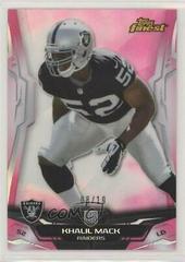 Khalil Mack [Pink Refractor] #119 Football Cards 2014 Topps Finest Prices