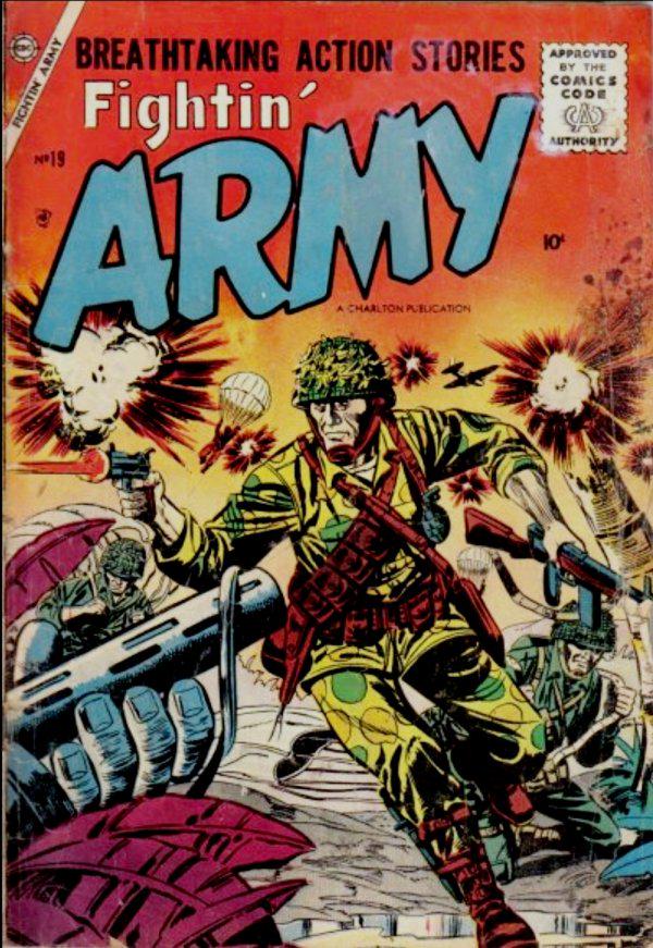 Fightin' Army #19 (1957) Comic Books Fightin' Army