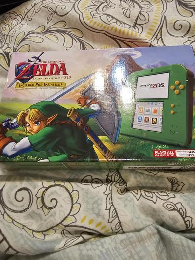 Nintendo 2DS Link Edition [Zelda Ocarina of Time 3D Pre-installed] photo