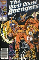 The West Coast Avengers [Newsstand] #9 (1986) Comic Books West Coast Avengers Prices