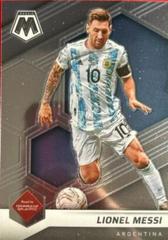 Lionel Messi Soccer Cards 2021 Panini Mosaic Road to FIFA World Cup Prices
