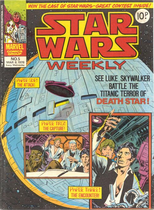 Star Wars Weekly #5 (1978) Comic Books Star Wars Weekly