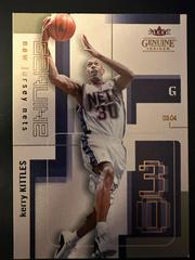 Kerry Kittles #35 Basketball Cards 2003 Fleer Genuine Insider Prices
