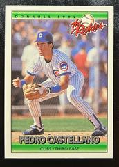 Pedro Castellano #22 Baseball Cards 1992 Panini Donruss Rookies Prices