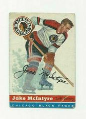 Jake McIntyre Hockey Cards 1954 Topps Prices