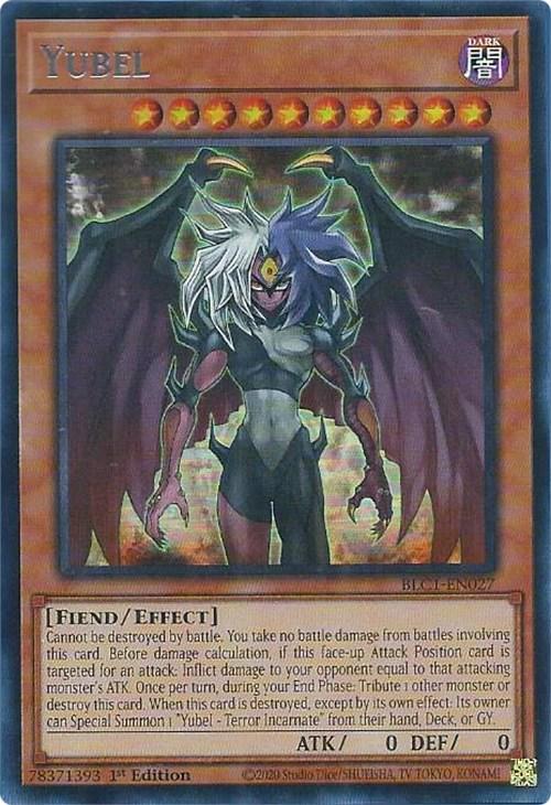 Yubel [1st Edition] BLC1-EN027 YuGiOh Battles of Legend: Chapter 1