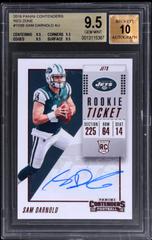 Sam Darnold [Red Zone] #103 Football Cards 2018 Panini Contenders Rookie Ticket Prices