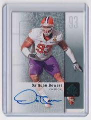 DA'Quan Bowers #4 Football Cards 2011 SP Authentic Prices