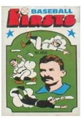 Slide Baseball Cards 1974 Fleer Baseball Firsts Prices