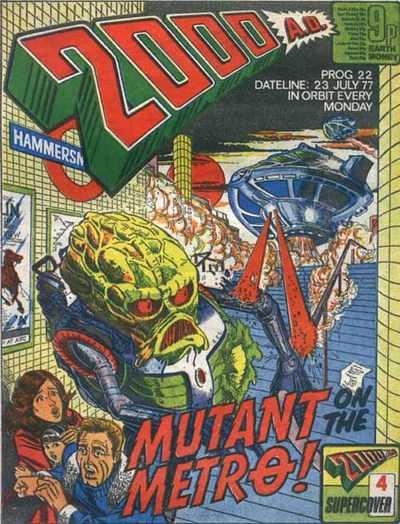 2000 AD #22 (1977) Comic Books 2000 AD