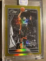 Dwyane Wade [Gold] #157 Basketball Cards 2021 Panini One and One Prices