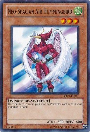 Neo-Spacian Air Hummingbird LCGX-EN021 YuGiOh Legendary Collection 2: The Duel Academy Years Mega Pack