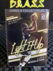 Khris Middleton Basketball Cards 2021 Panini Donruss Optic Light It Up Prices
