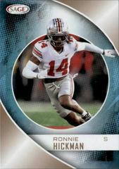 Ronnie Hickman [Gold] #135 Football Cards 2023 Sage Prices