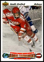 Sandis Ozolinch Hockey Cards 1991 Upper Deck Prices