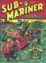 Sub-Mariner Comics #4 (1941) Comic Books Sub-Mariner Comics Prices