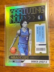 Dereck Lively II #19 Basketball Cards 2023 Panini Hoops Arriving Now Prices