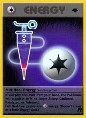 Full Heal Energy [1st Edition] #81 Pokemon Team Rocket Prices