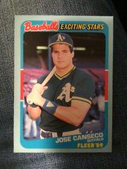Jose Canseco Baseball Cards 1989 Fleer Exciting Stars Prices
