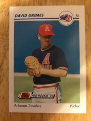 David Grimes #35 Baseball Cards 1991 Impel Line Drive Pre Rookie AA Prices