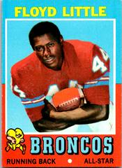 Floyd Little #110 Football Cards 1971 Topps Prices