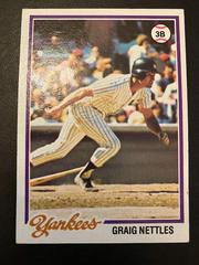 Graig Nettles #14 Baseball Cards 1978 Topps Prices