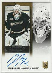 John Gibson [Autograph] #218 Hockey Cards 2013 Panini Contenders Prices