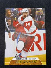 Robby Fabbri Hockey Cards 2020 Upper Deck UD Canvas Prices