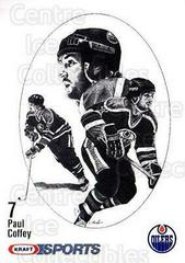 Paul Coffey Hockey Cards 1986 Kraft Drawings Prices