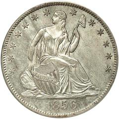 1856 S Coins Seated Liberty Half Dollar Prices