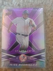 Ivan Rodriguez #63 Baseball Cards 2009 Upper Deck Spectrum Prices