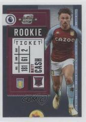 Matty Cash Soccer Cards 2020 Panini Chronicles Contenders Rookie Ticket Premier League Prices