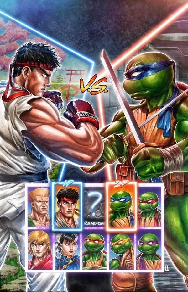 Teenage Mutant Ninja Turtles Vs. Street Fighter [Catacutan] #4 (2023) Comic Books Teenage Mutant Ninja Turtles vs. Street Fighter