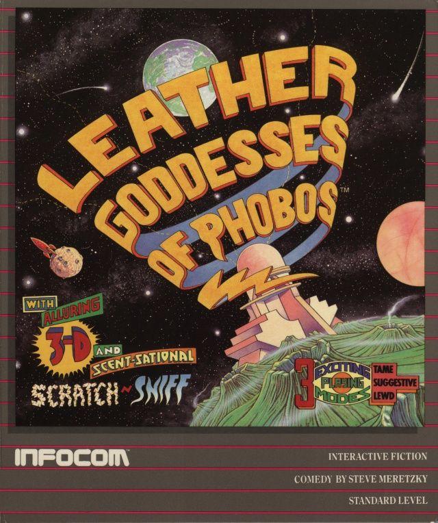 Leather Goddesses of Phobos Commodore 128