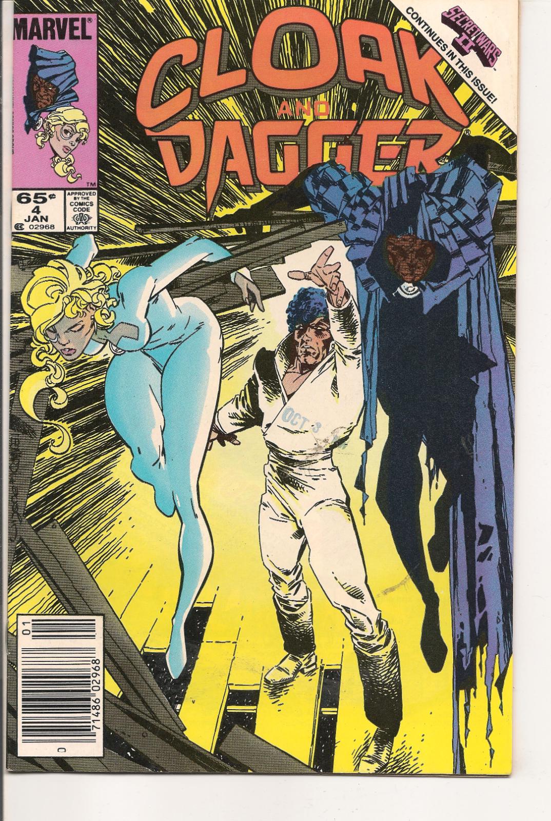 Cloak And Dagger [Newsstand] #4 (1986) Comic Books Cloak and Dagger