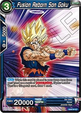 Fusion Reborn Son Goku SD6-03 Dragon Ball Super Miraculous Revival