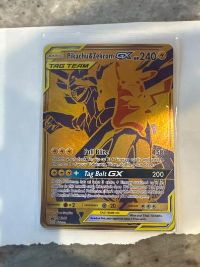 Pikachu & Zekrom GX #SM248 photo