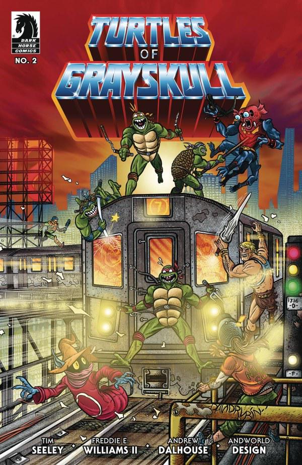 Masters of the Universe / Teenage Mutant Ninja Turtles: Turtles of Grayskull [Rubin] #2 (2024) Comic Books Masters of the Universe / Teenage Mutant Ninja Turtles: Turtles of Grayskull