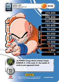 Krillin - Ready for Battle [High Tech Foil] S15 Dragon Ball Z Premier Set