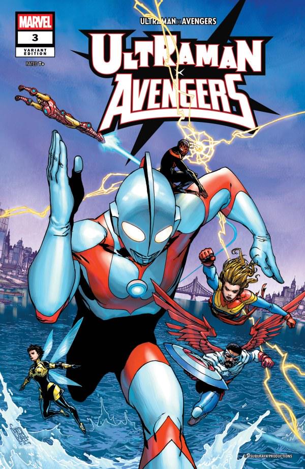 Ultraman X Avengers [Camuncoli] #3 (2024) Comic Books Ultraman X Avengers