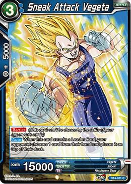 Sneak Attack Vegeta BT4-031 Dragon Ball Super Colossal Warfare