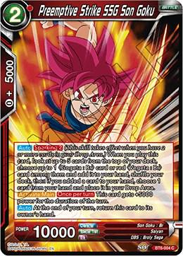 Preemptive Strike SSG Son Goku BT6-004 Dragon Ball Super Destroyer Kings