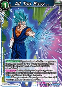 All Too Easy... BT7-048 Dragon Ball Super Assault of the Saiyans